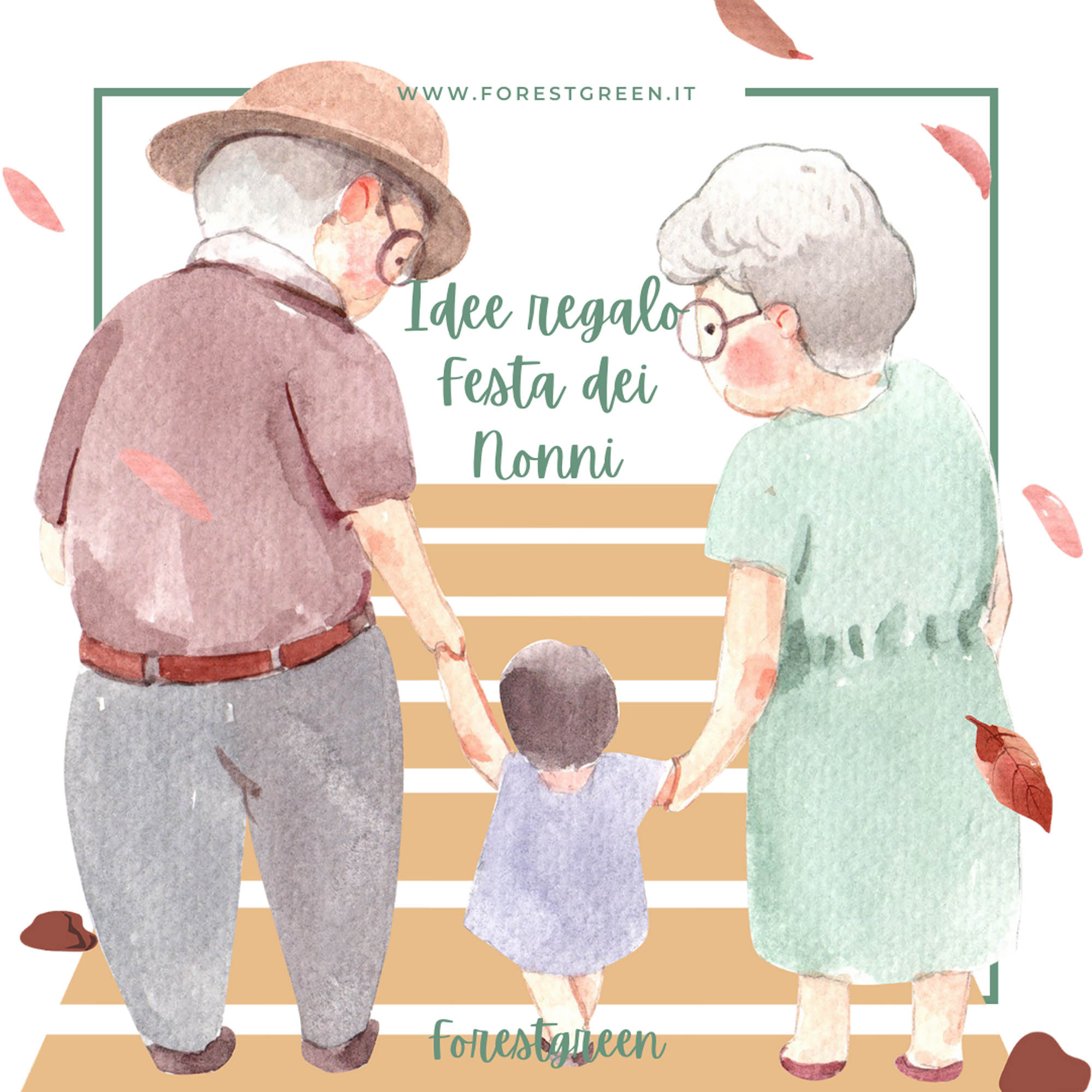 Idee floreali Festa dei nonni